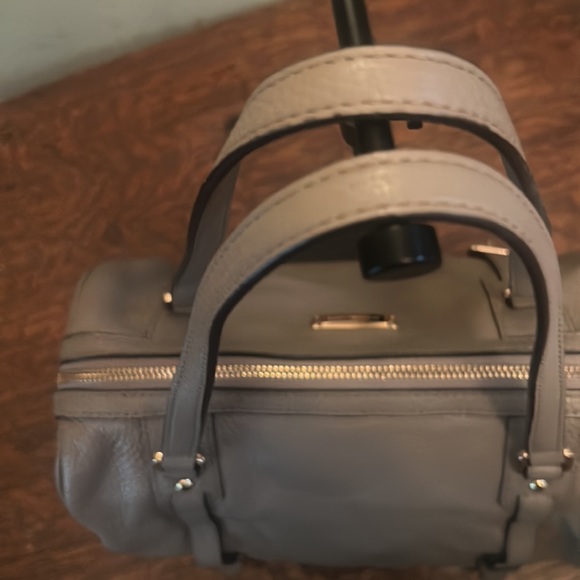 Michael Michael Kors Bedford Leather Medium Top Zip Satchel Crossbody - Picture 7 of 16